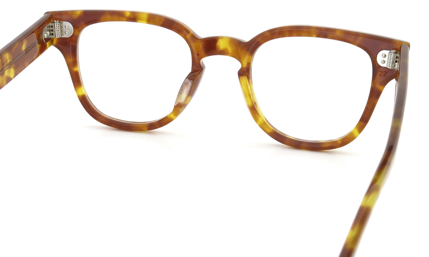 JULIUS TART OPTICAL BRYAN-46 PL-007F LIGHT TORTOISE