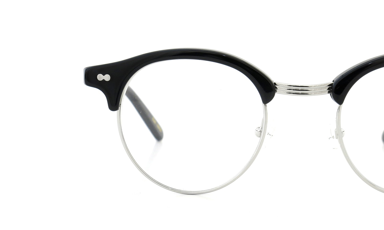 MOSCOT AIDEN col.BLACK/SILVER 46