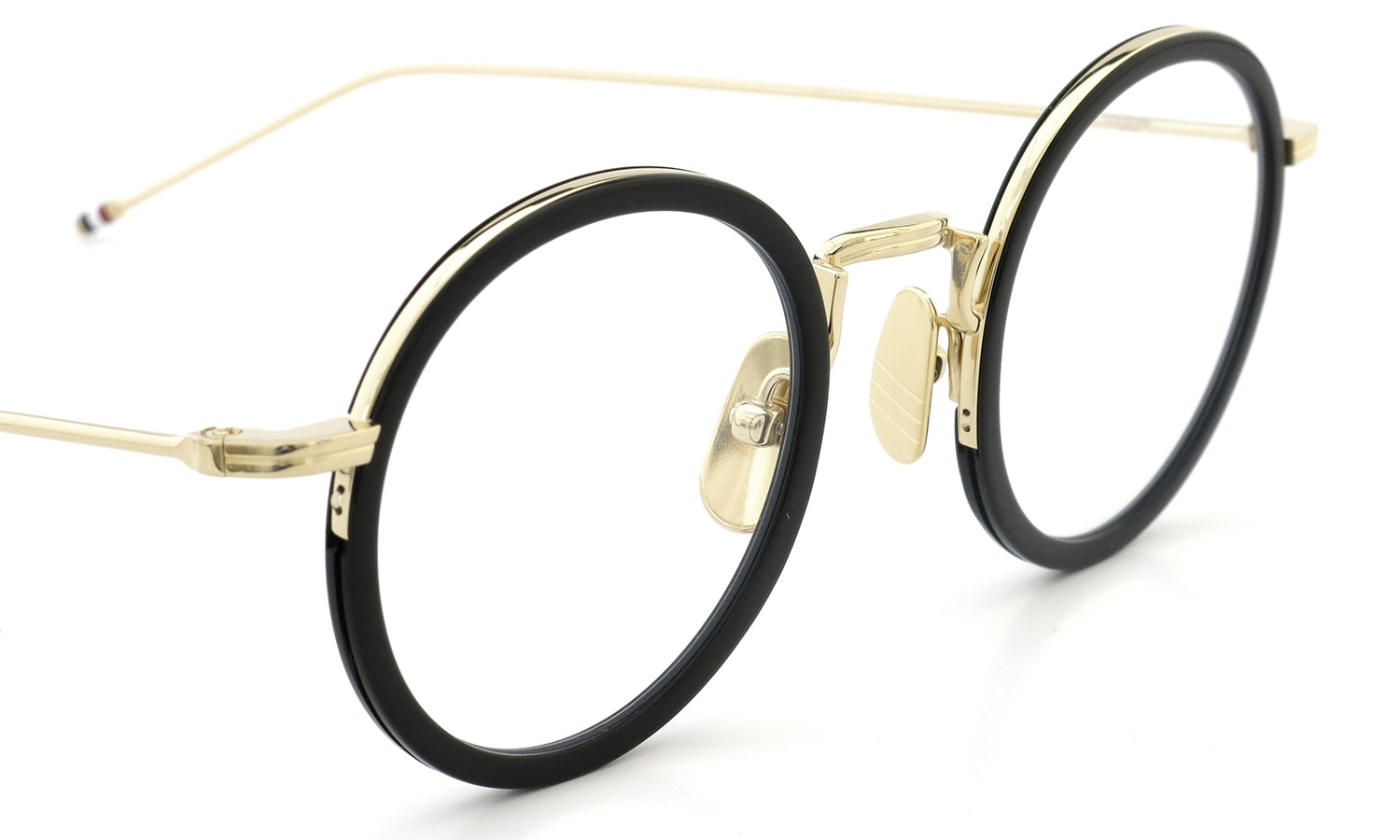 THOM BROWNE. TBX-906 46 01 BLK/GLD