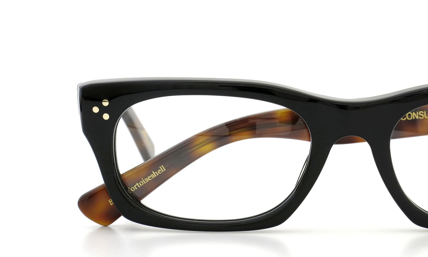 Oliver Goldsmith メガネ通販 VICE CONSUL-s Black Tortoiseshell