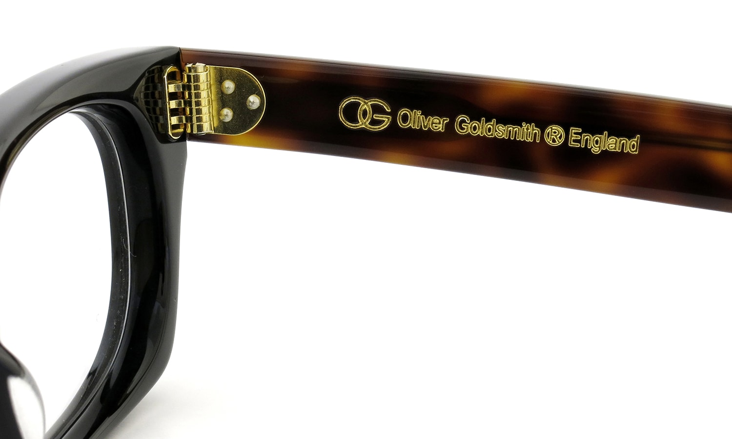 Oliver Goldsmith メガネ通販 VICE CONSUL-s Black Tortoiseshell