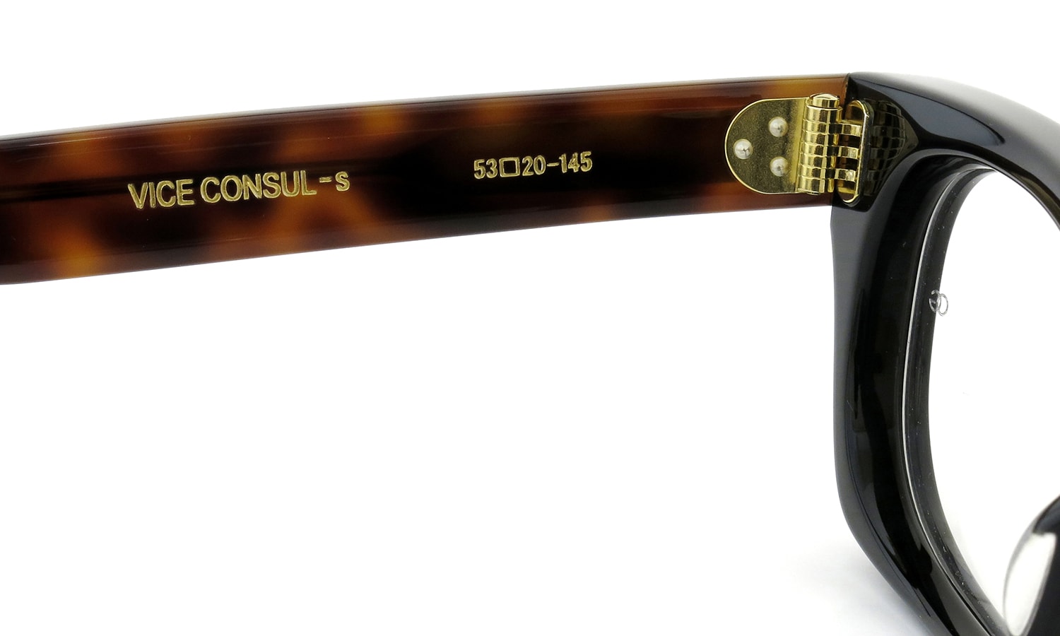 Oliver Goldsmith メガネ通販 VICE CONSUL-s Black Tortoiseshell