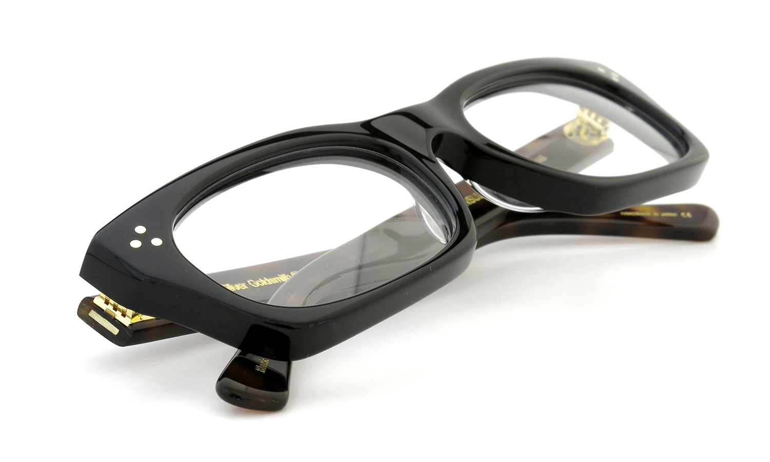 Oliver Goldsmith メガネ通販 VICE CONSUL-s Black Tortoiseshell