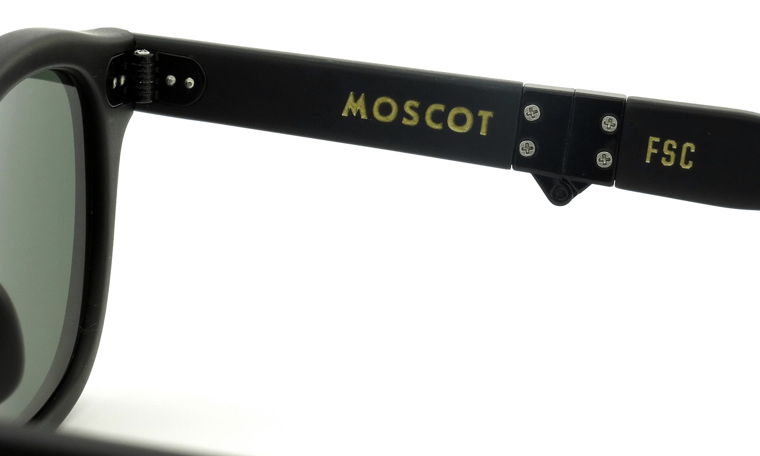 MOSCOT×FSC LEMTOSH FOLD MATTE BLACK 46