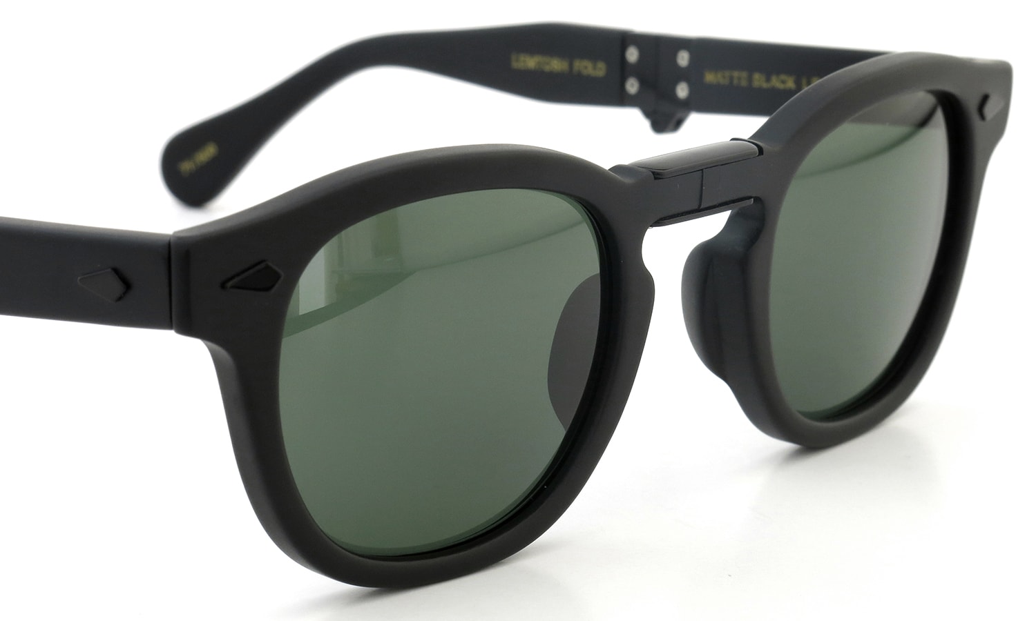 MOSCOT×FSC LEMTOSH FOLD MATTE BLACK 46