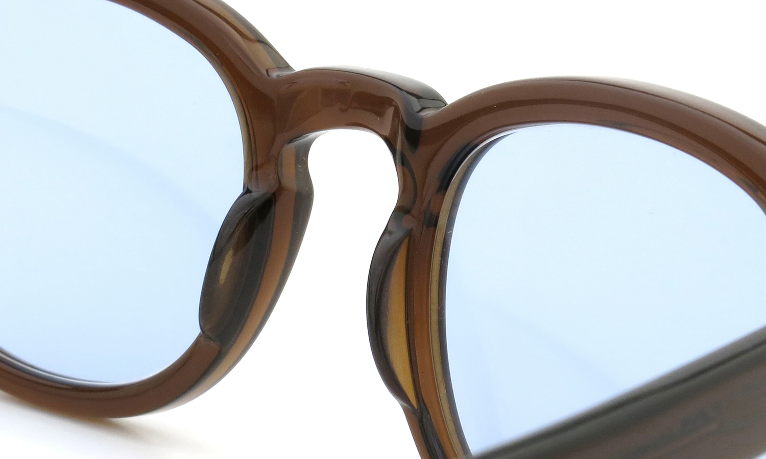 MOSCOT LEMTOSH BROWN ライトブルーレンズ