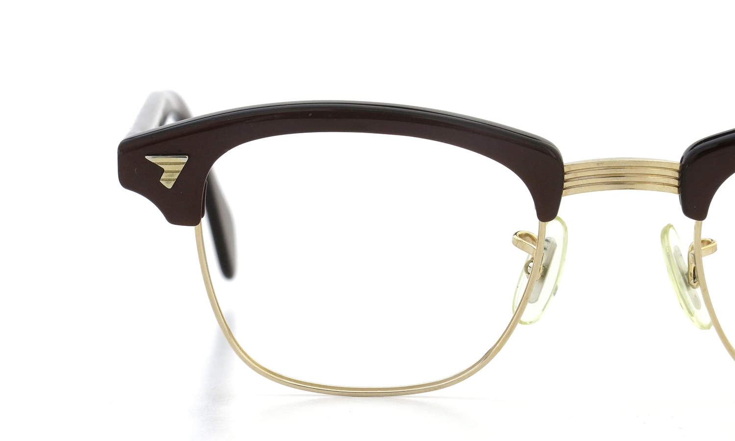 AO Vintage Malcolm-X type:2 1/10 12KGF ウイング鋲 Toffee/Gold 44-20