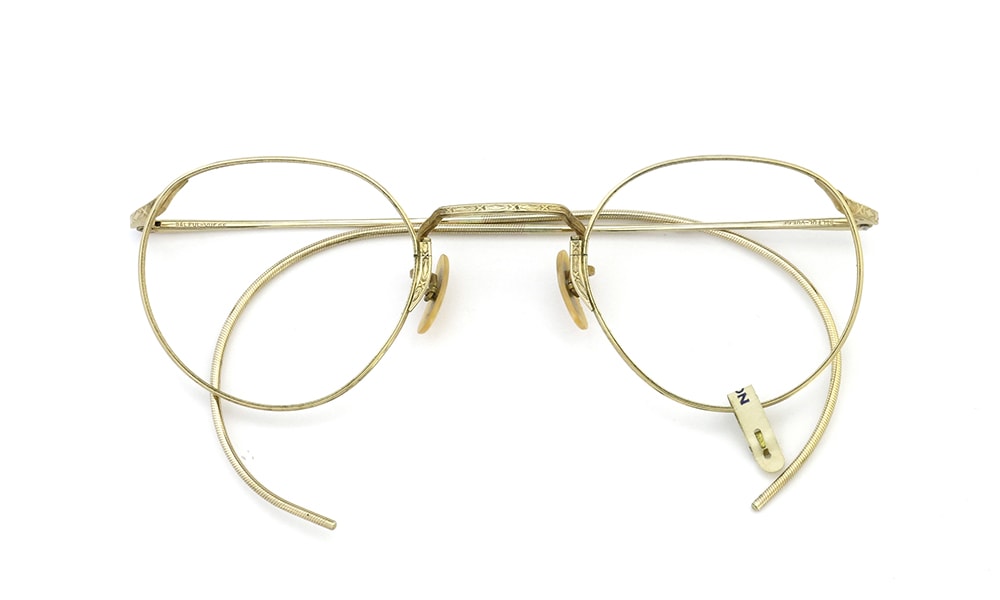 Bausch&Lomb ボシュロムvintage ヴィンテージ GFメガネ通販 1930s No 