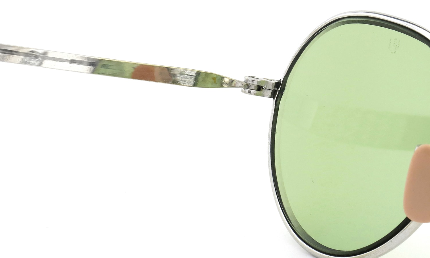 American Optical PANTO SILVER Bausch&Lomb-Green-Lense