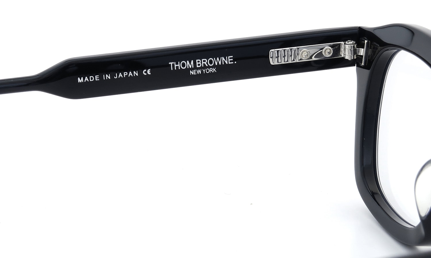 THOM BROWNE メガネ 生産終了通販 TB-412 01 48size BLK (取扱店：大宮 
