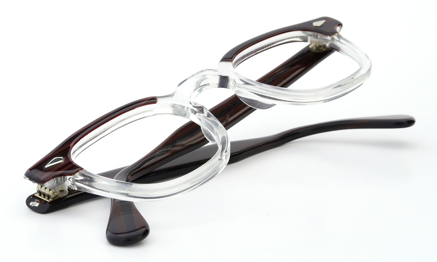 TART Optical vintage ARNEL REDWOOD CB-CLEAR 44-24