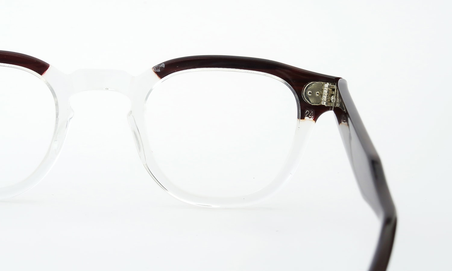 TART Optical vintage ARNEL REDWOOD CB-CLEAR 44-24