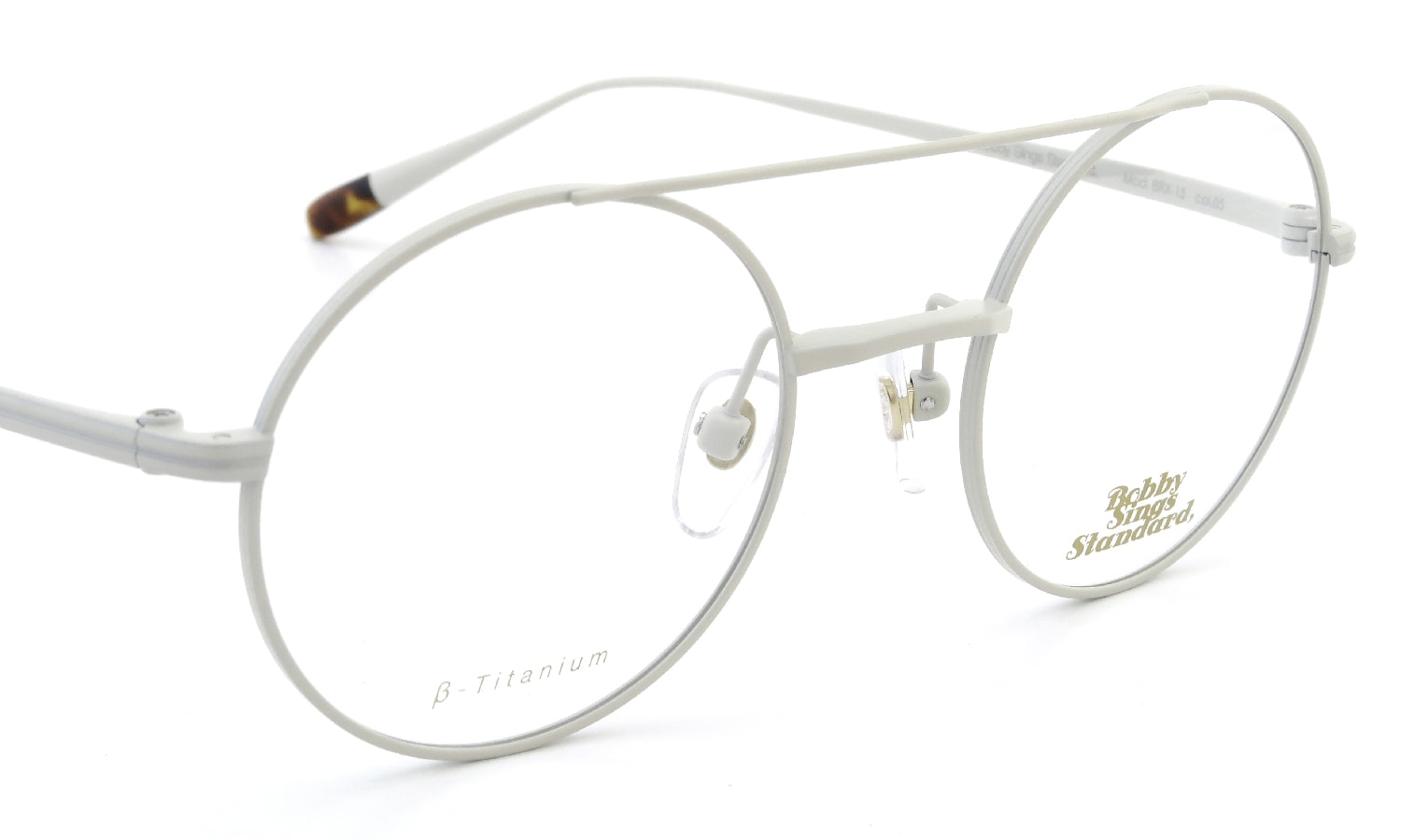 Bobby Sings Standard, メガネ通販 BRX-15 col.05 Off White (取扱店