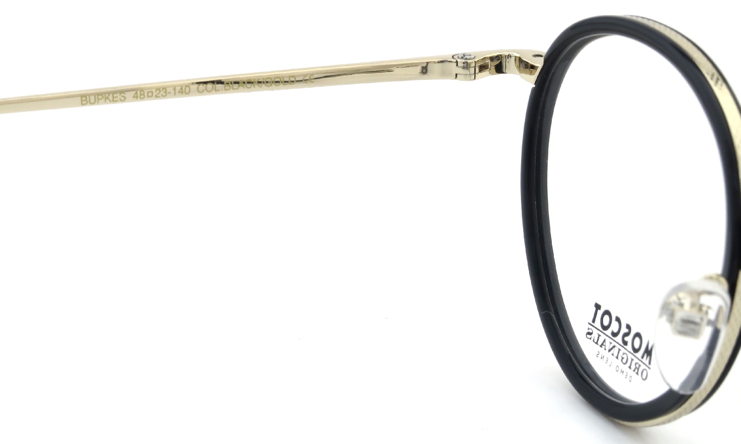 MOSCOT BUPKES 48 BLACK/GOLD