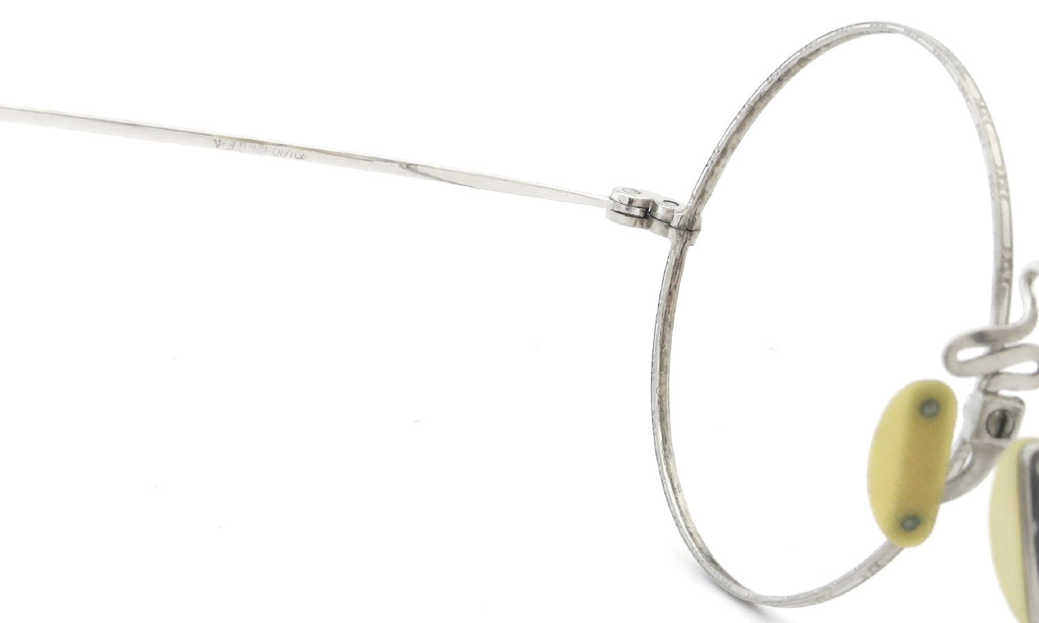 1920-30s American Optical CORTLAND ROUND WHITE GOLD