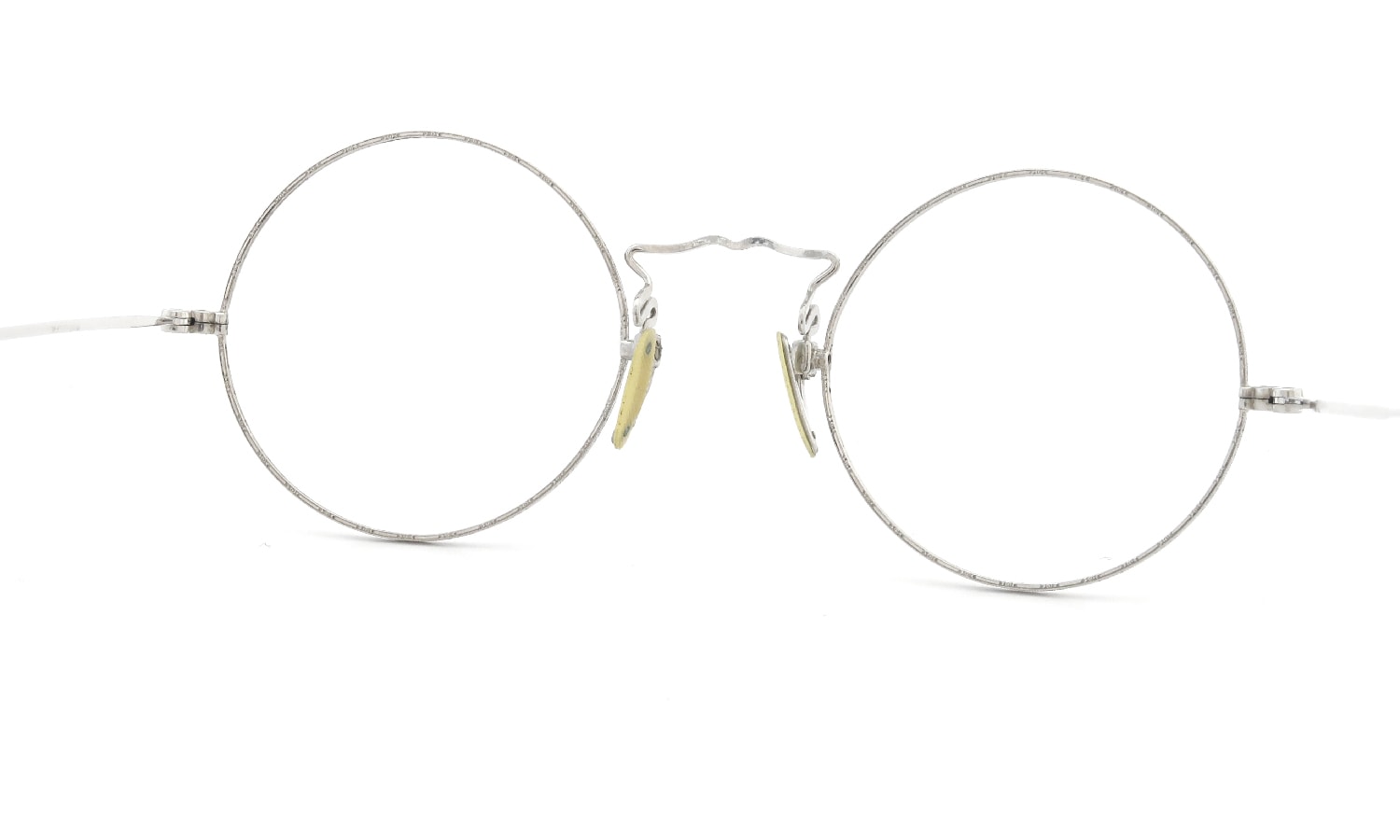 1920-30s American Optical CORTLAND ROUND WHITE GOLD