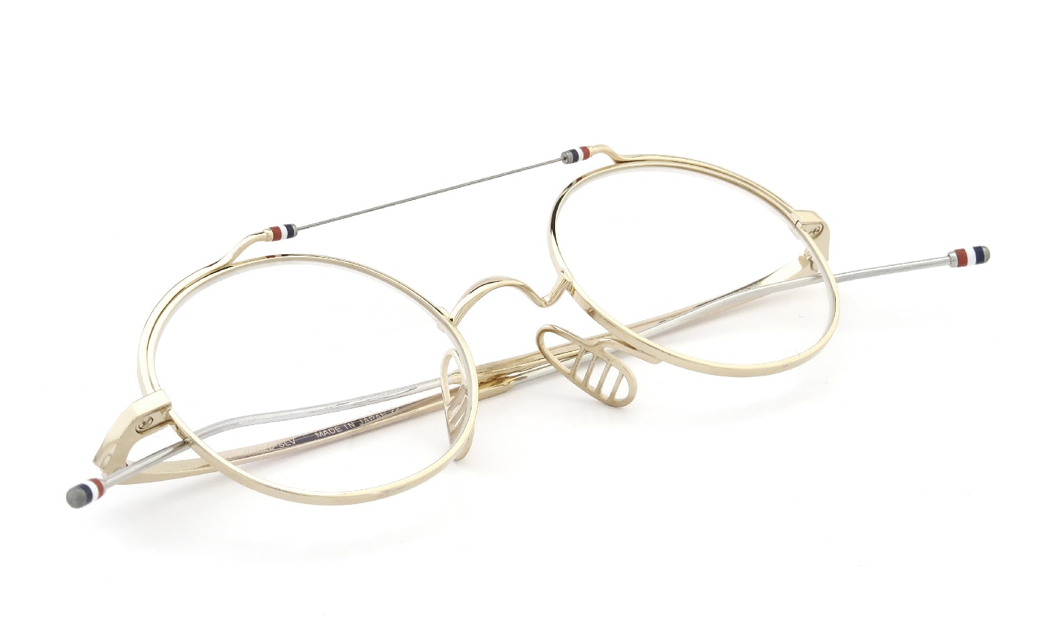 THOM BROWNE. TBX909 01 41size GLD/SLV