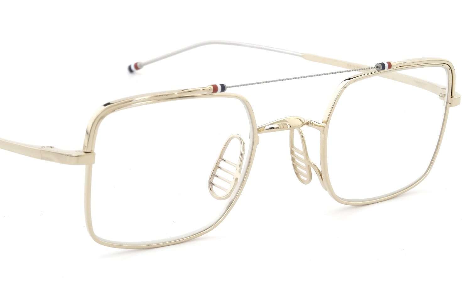 THOM BROWNE. TBX909 01 44size GLD/SLV