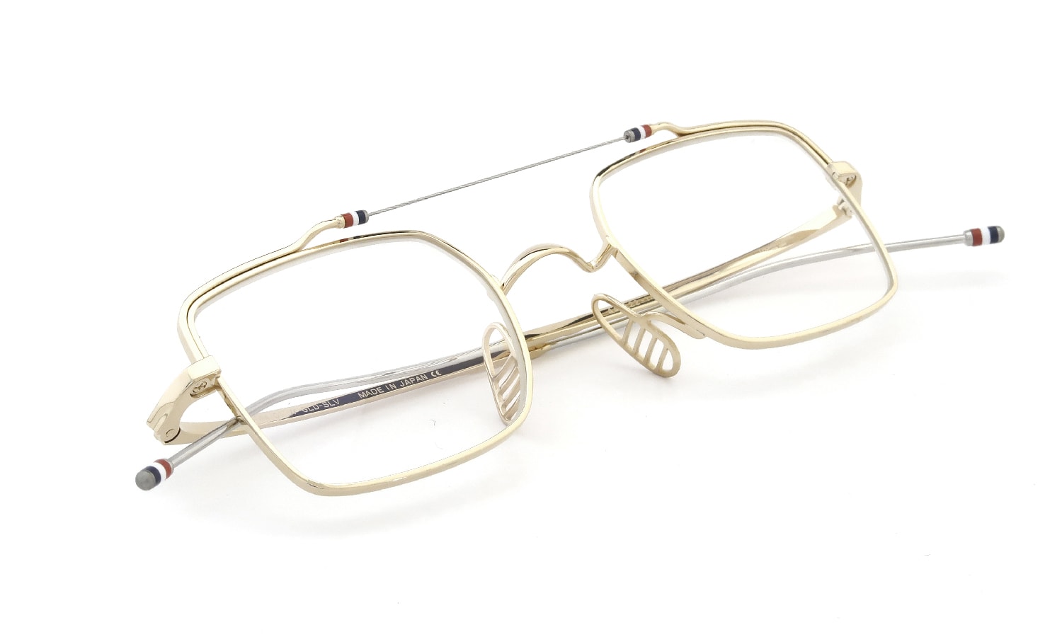 THOM BROWNE. TBX909 01 44size GLD/SLV