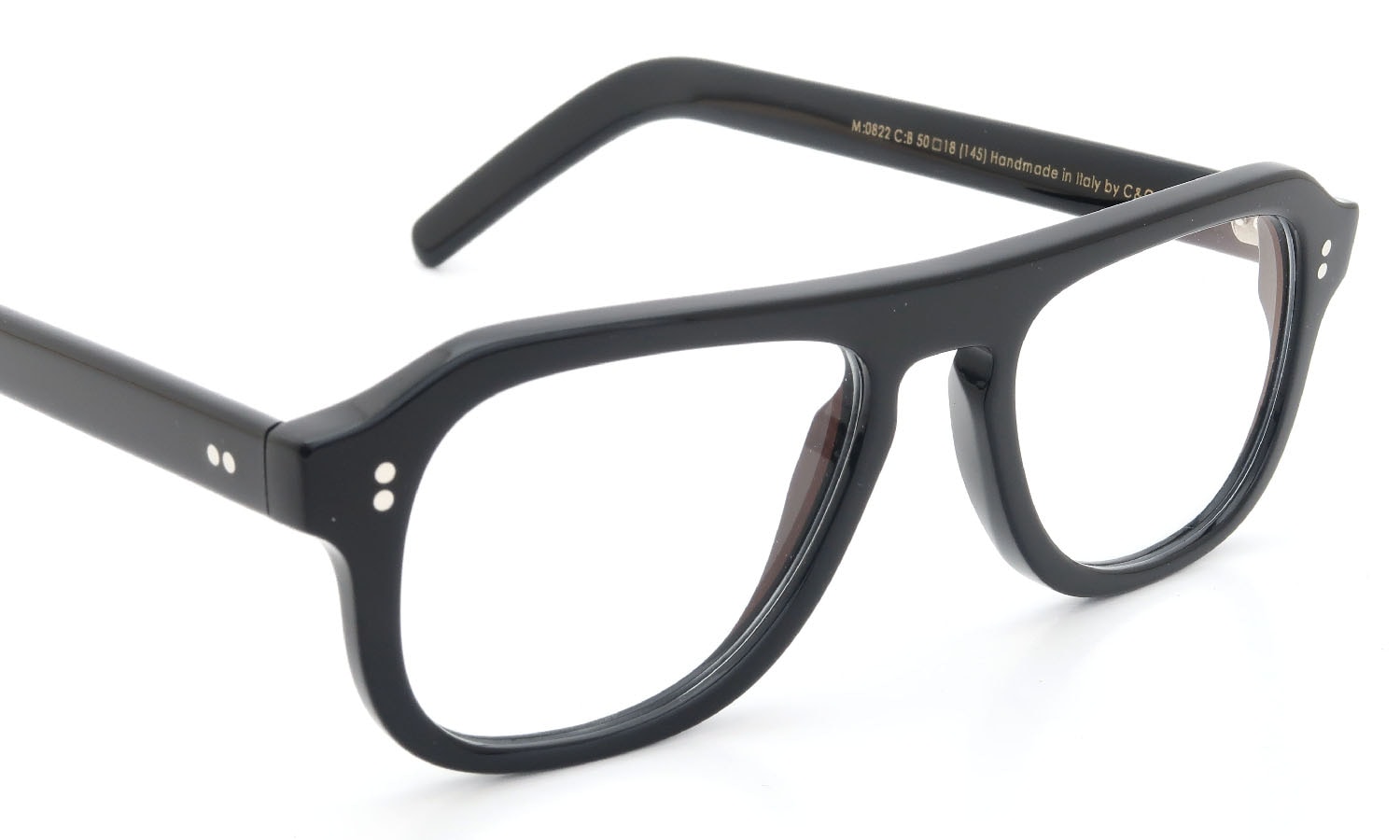 CUTLER AND GROSS メガネ 0822 BLACK