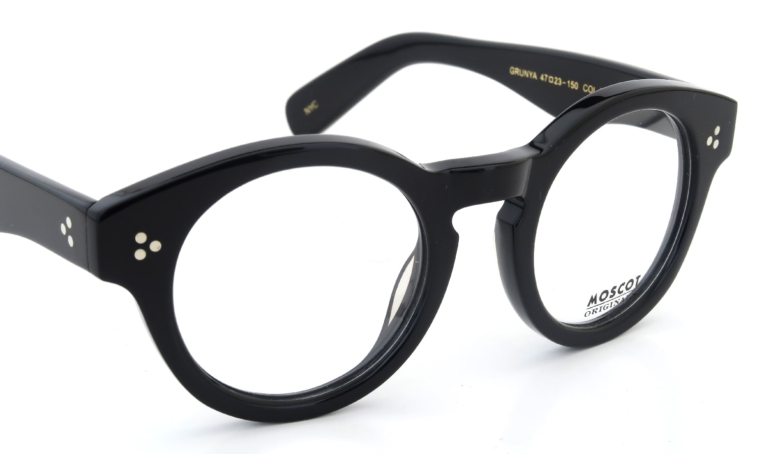 MOSCOT GRUNYA col.BLACK 47size