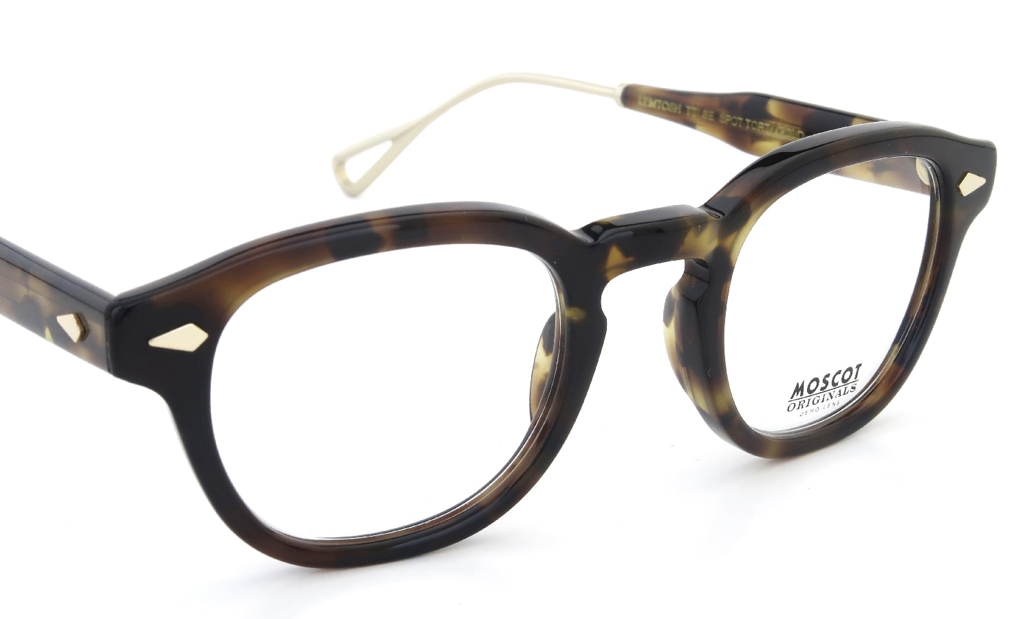 MOSCOT LEMTOSH TT SE SPOT-TORTOISE/GOLD 46size