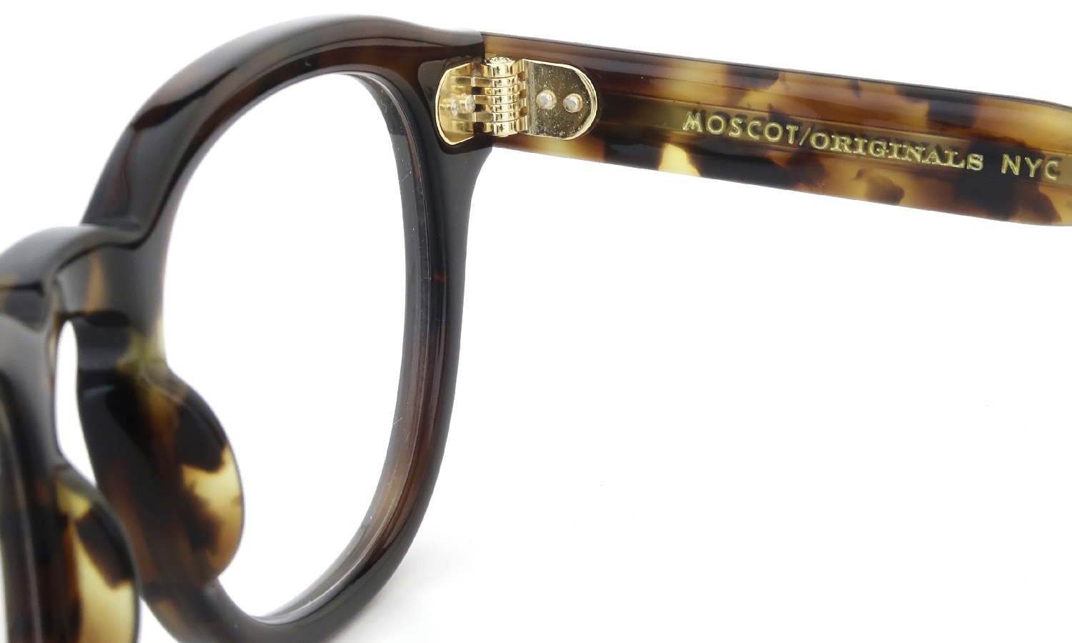 MOSCOT LEMTOSH TT SE SPOT-TORTOISE/GOLD 46size