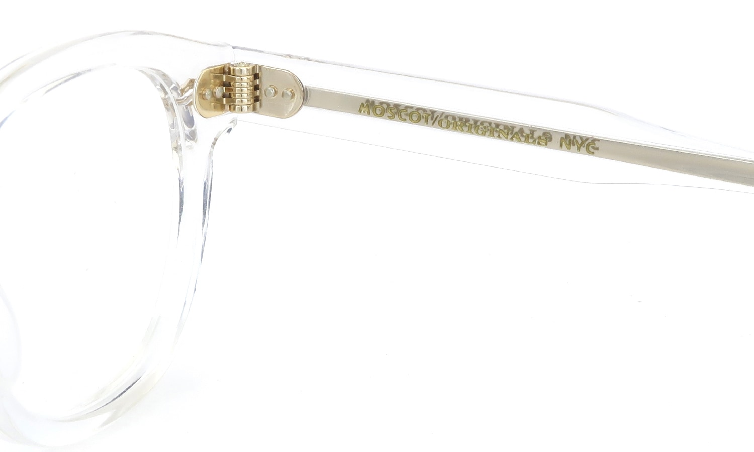 MOSCOT LEMTOSH TT SE CRYSTAL-GOLD 46size 