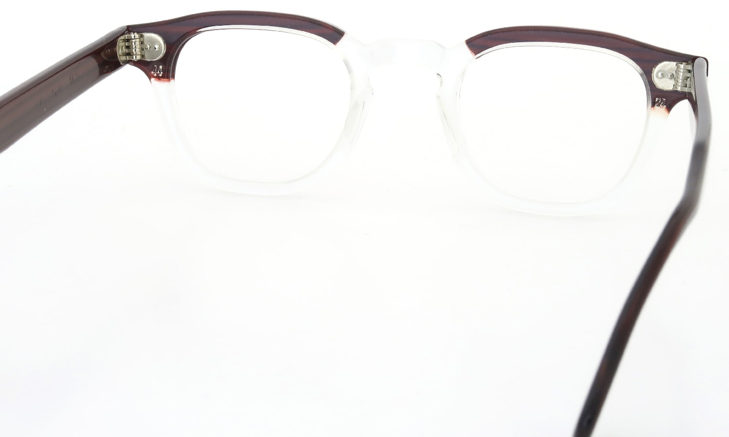 TART Optical vintage ARNEL REDWOOD CB-CLEAR 44-24