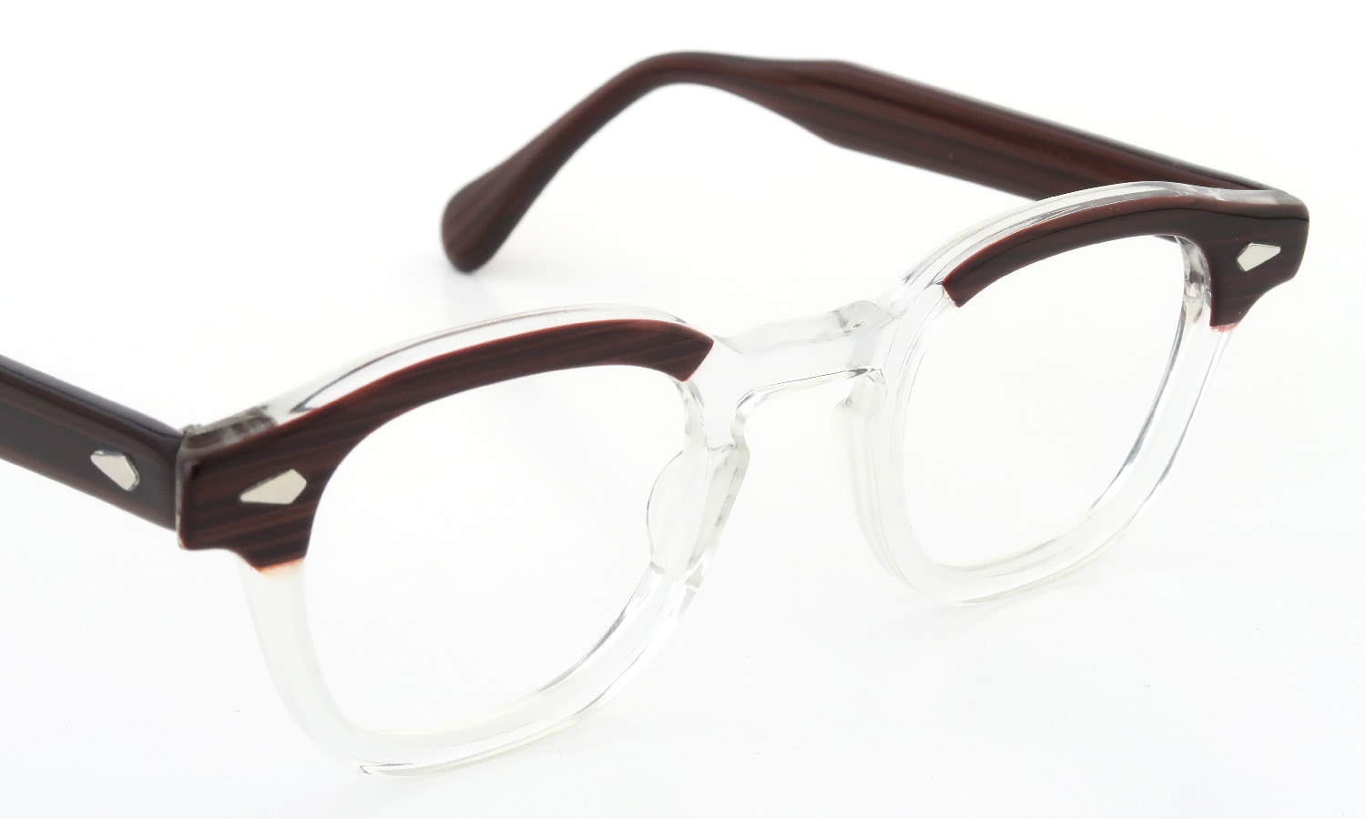 TART Optical vintage ARNEL REDWOOD CB-CLEAR 44-24