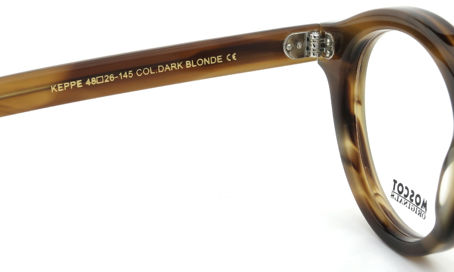 MOSCOT KEPPE 48size DARK BLONDE