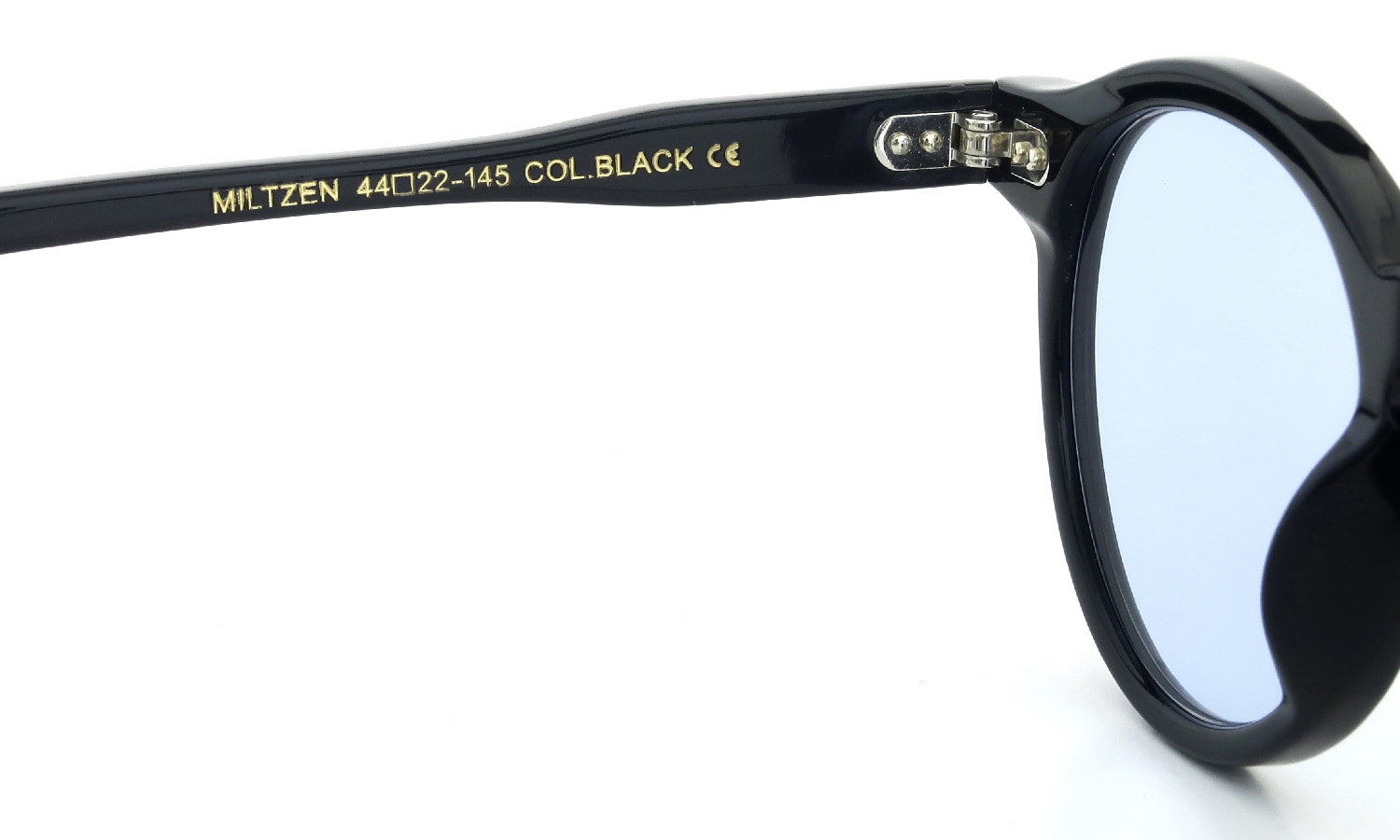 MOSCOT MILTZEN BLACK 44 ライトブルーレンズ