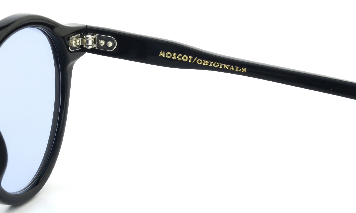 MOSCOT MILTZEN BLACK 46 ライトブルーレンズ