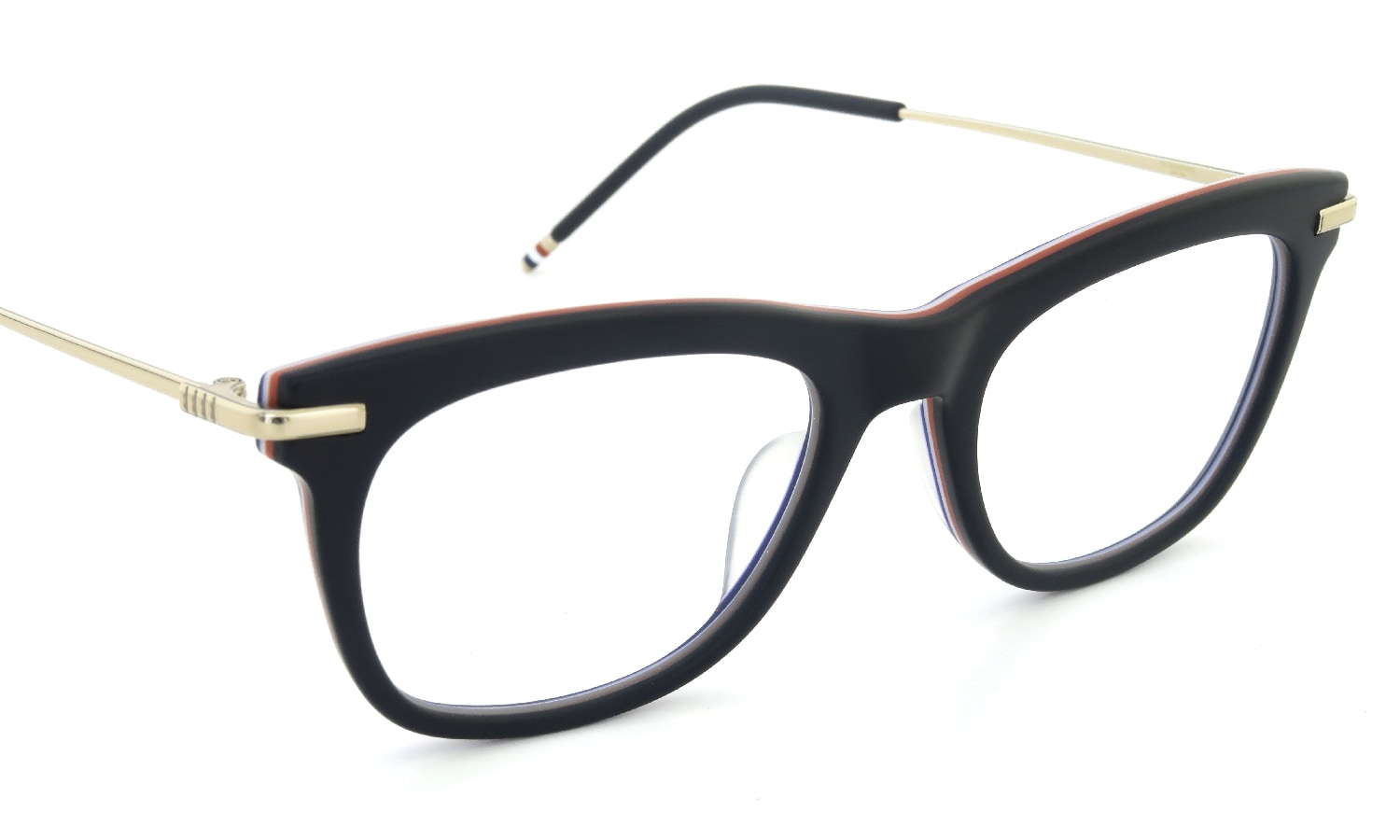 THOM BROWNE TB-712-A BLk-12kGLD