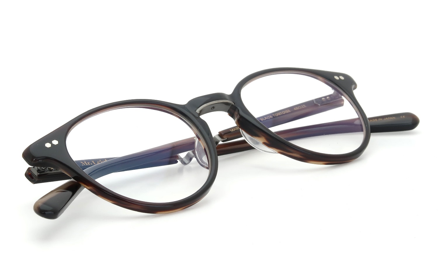 Mr.Leight MARMONT C BLACK TORTOISE 45size