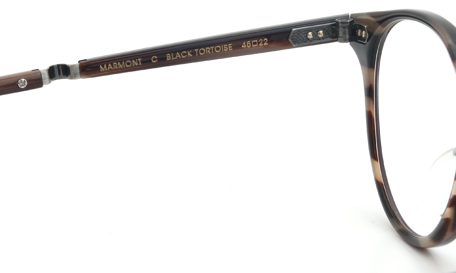 Mr.Leight MARMONT C BLACK TORTOISE 45size