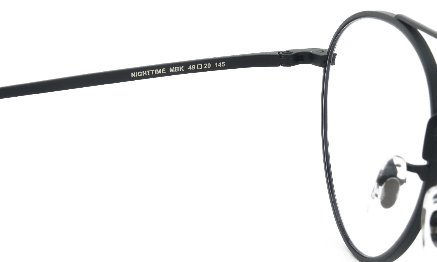 OLIVER PEOPLES × THE ROW 伊達メガネ NIGHTTIME MBK