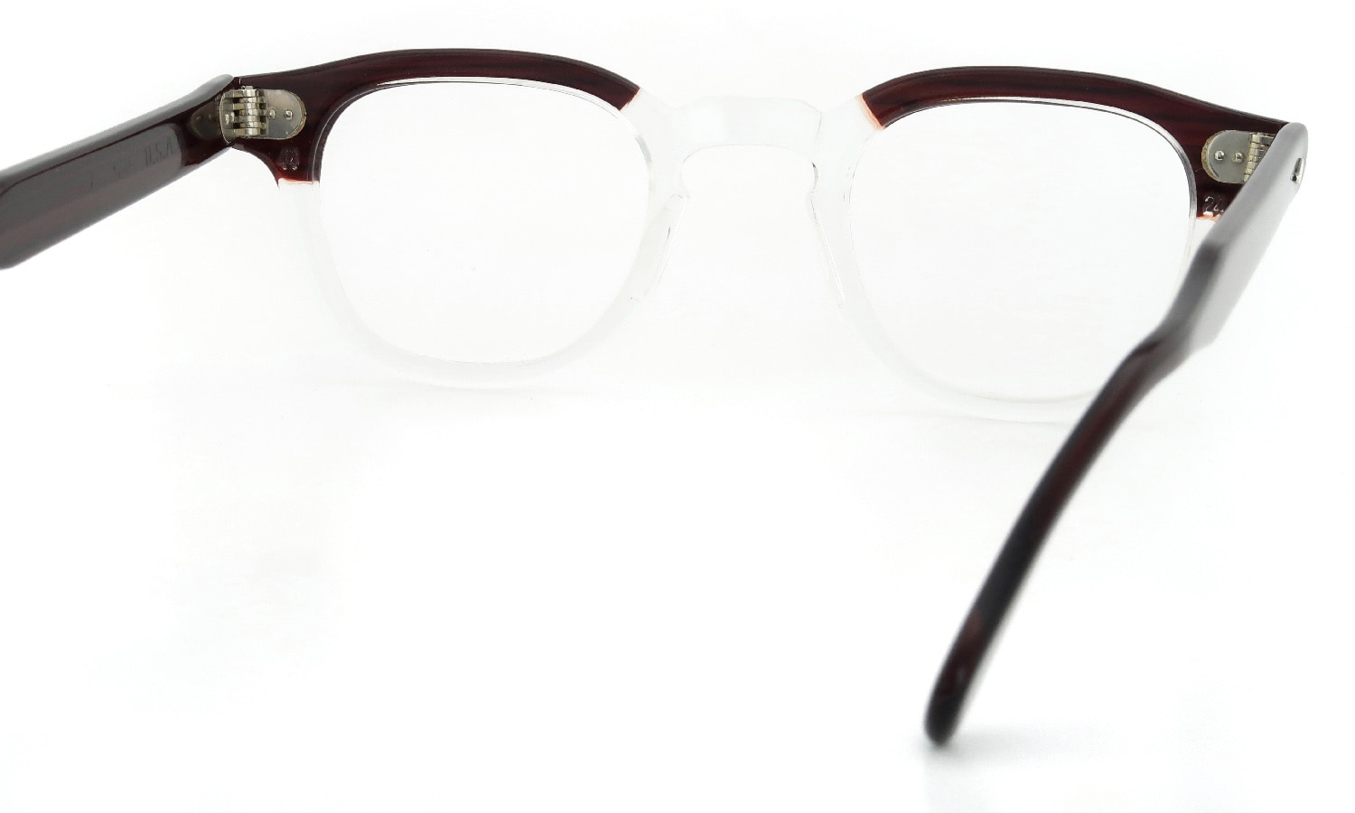 TART OPTICAL vintage ARNEL REDWOOD CB-CLEAR 44-24