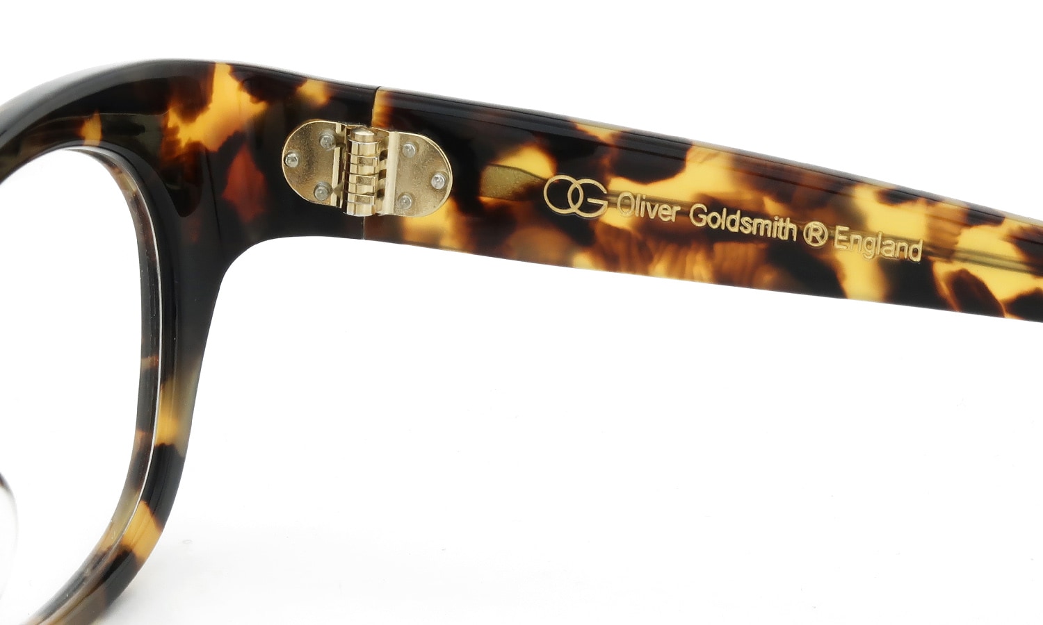 Oliver Goldsmith メガネ通販 COUNSELLOR 53size Leopard