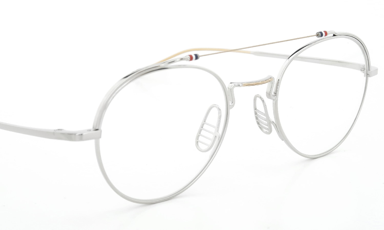 THOM BROWNE TBX912 02 SLV-GLD