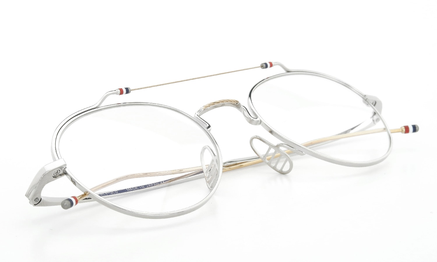 THOM BROWNE TBX912 02 SLV-GLD