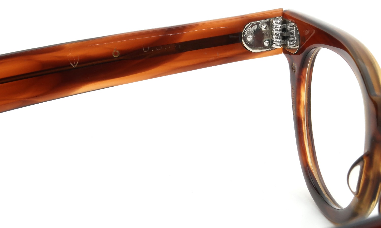 The Spectacle/ TART Optical 1950s FDR AMBER 46-24