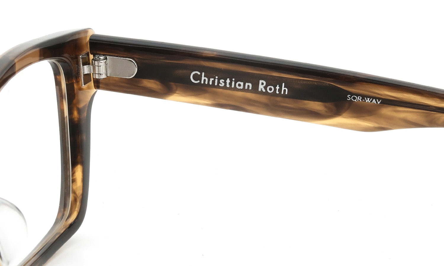 Christian Roth メガネ通販 SQR-WAV CRX011-53-03AF BRN-BRN