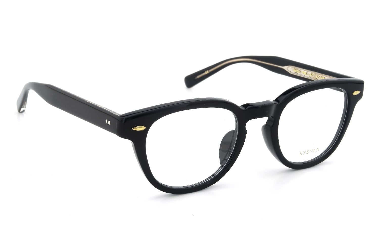EYEVAN アイヴァン メガネ Webb 47size通販 col.PBK (取扱：大宮) 正規取扱