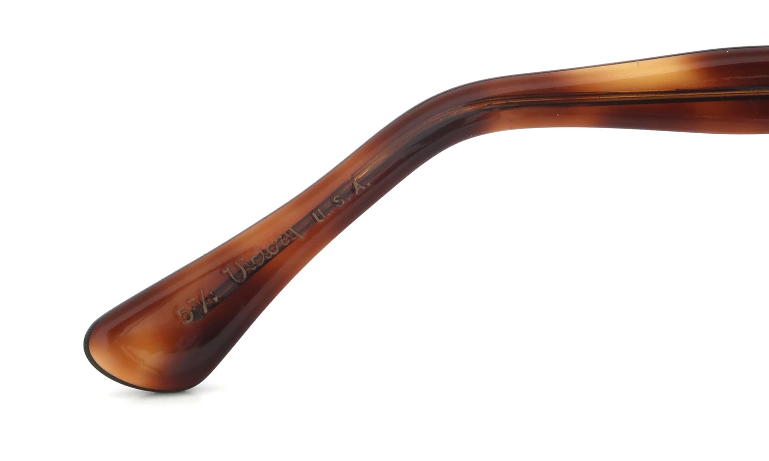 Victory Optical vintage 1960s QUADRA 432 HONEY-AMBER 48-22