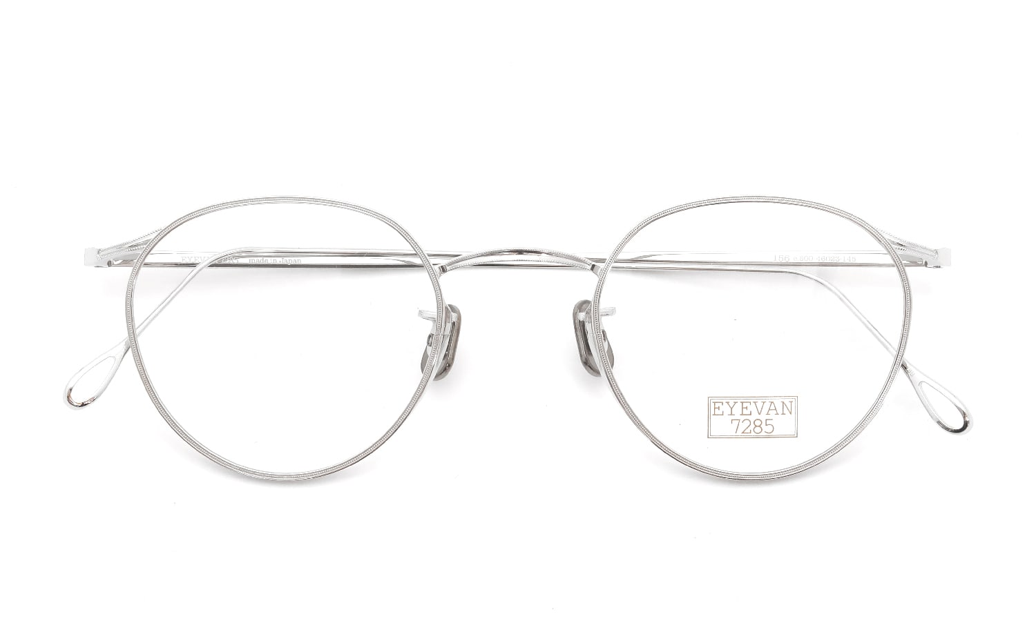 します ◆EYEVAN7285 156(48) c.800 サングラス◆シルバー◆4823-14◆アイヴァン いのみとな