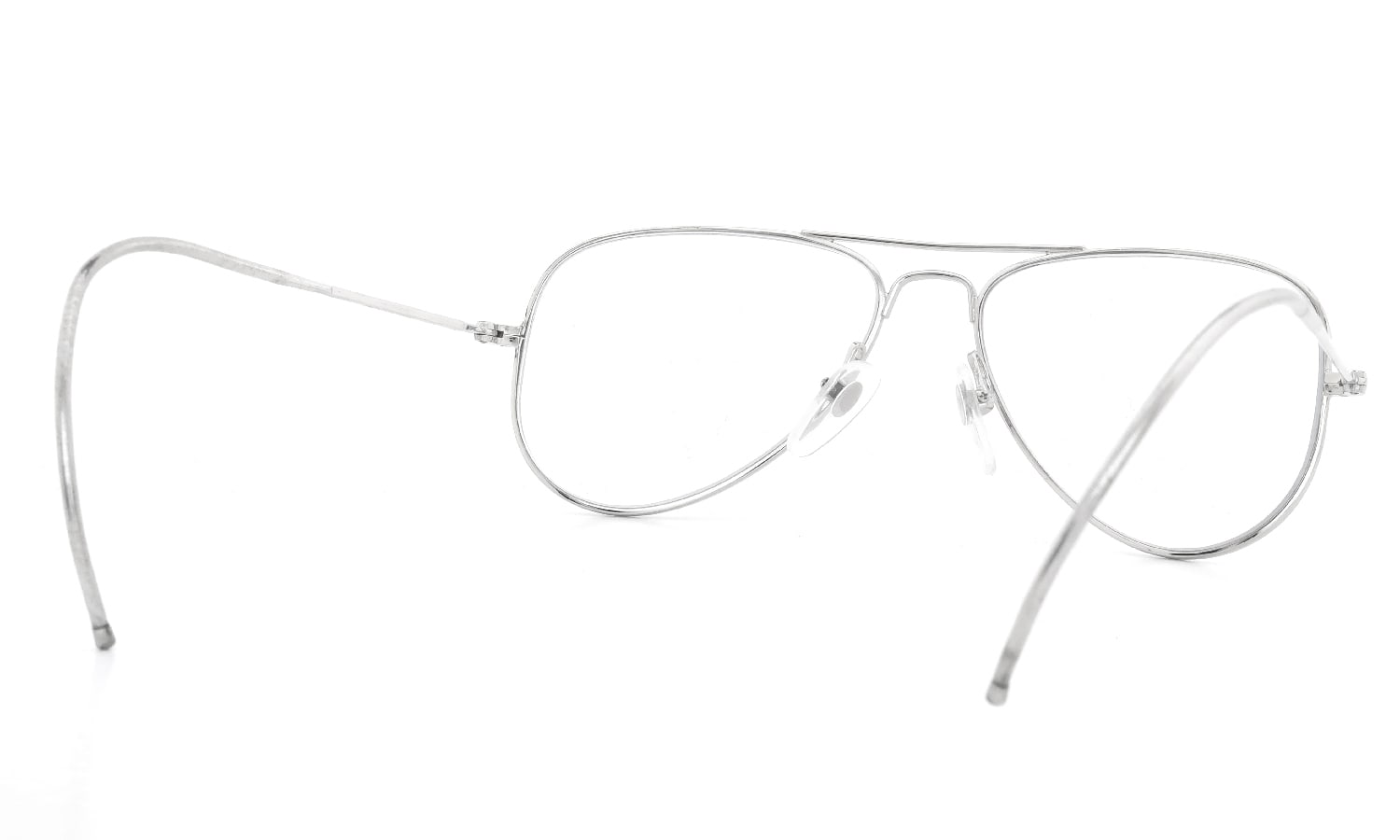 Unknown Vintage Frame Aviator 001 Silver