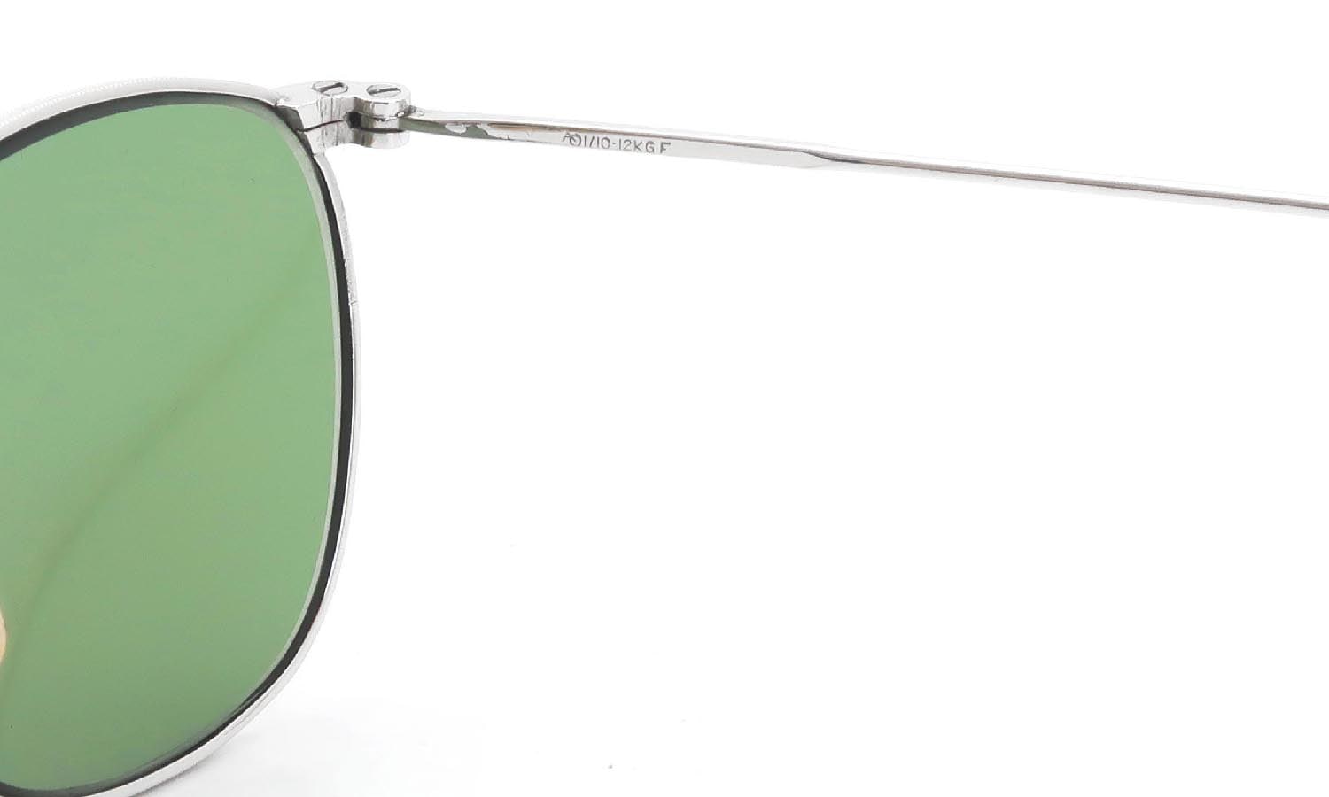 American Optical 1930s〜1940s Whitaker Full-Frame Ful-Vue WG 1/10 12KGF 44-20 Bottle-Green-Lens