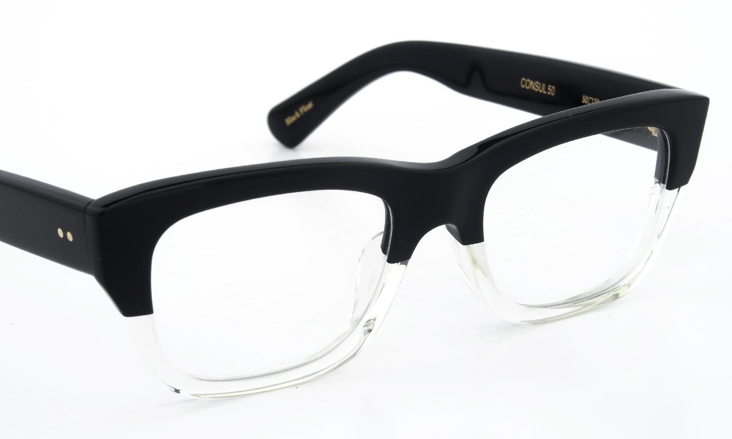 Oliver Goldsmith メガネ通販 CONSUL-50 Black-Float