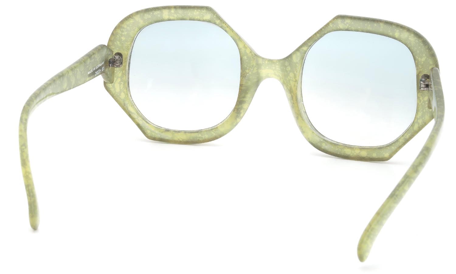 Vintage Christian Dior 1970s 2031-61 Optyl Leaf-Vein